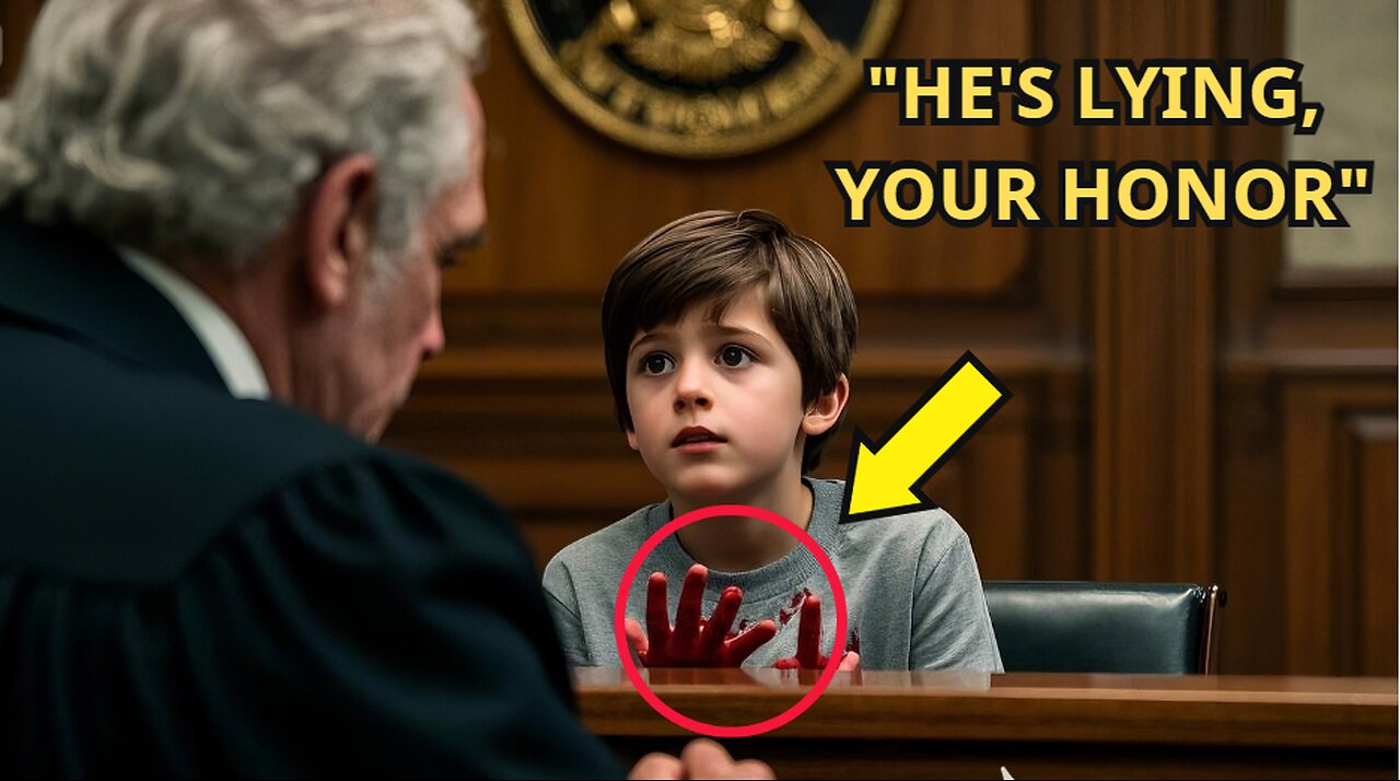 Boy Stands In Courtroom And Screams - When Judge Sees His Hand, Her Face Turns White!