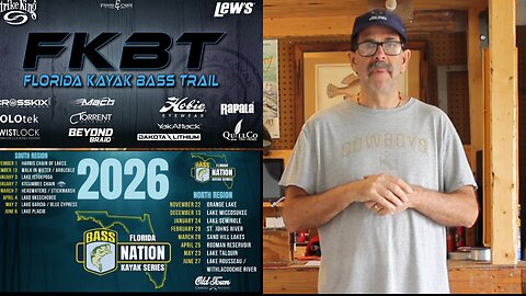 I am a Member of Two Kayak Bass Fishing Clubs