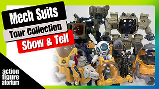 Mech Suits for Action Figures on Parade | Show & Tell tour collection