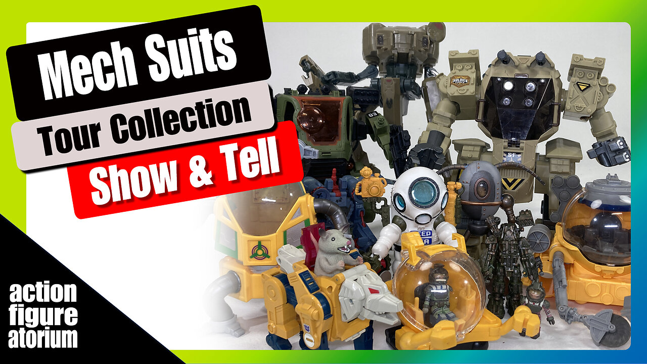 Mech Suits for Action Figures on Parade | Show & Tell tour collection