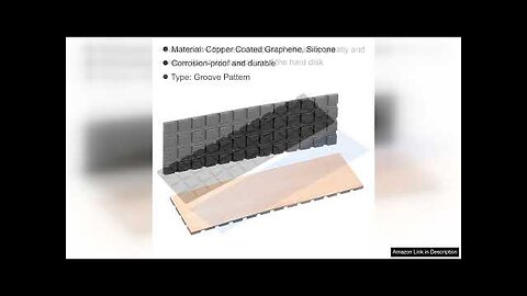 MECCANIXITY Copper Heatsink Coated Graphene 70x20x1.5mm with Thermal Pad and Rubber Ring Review