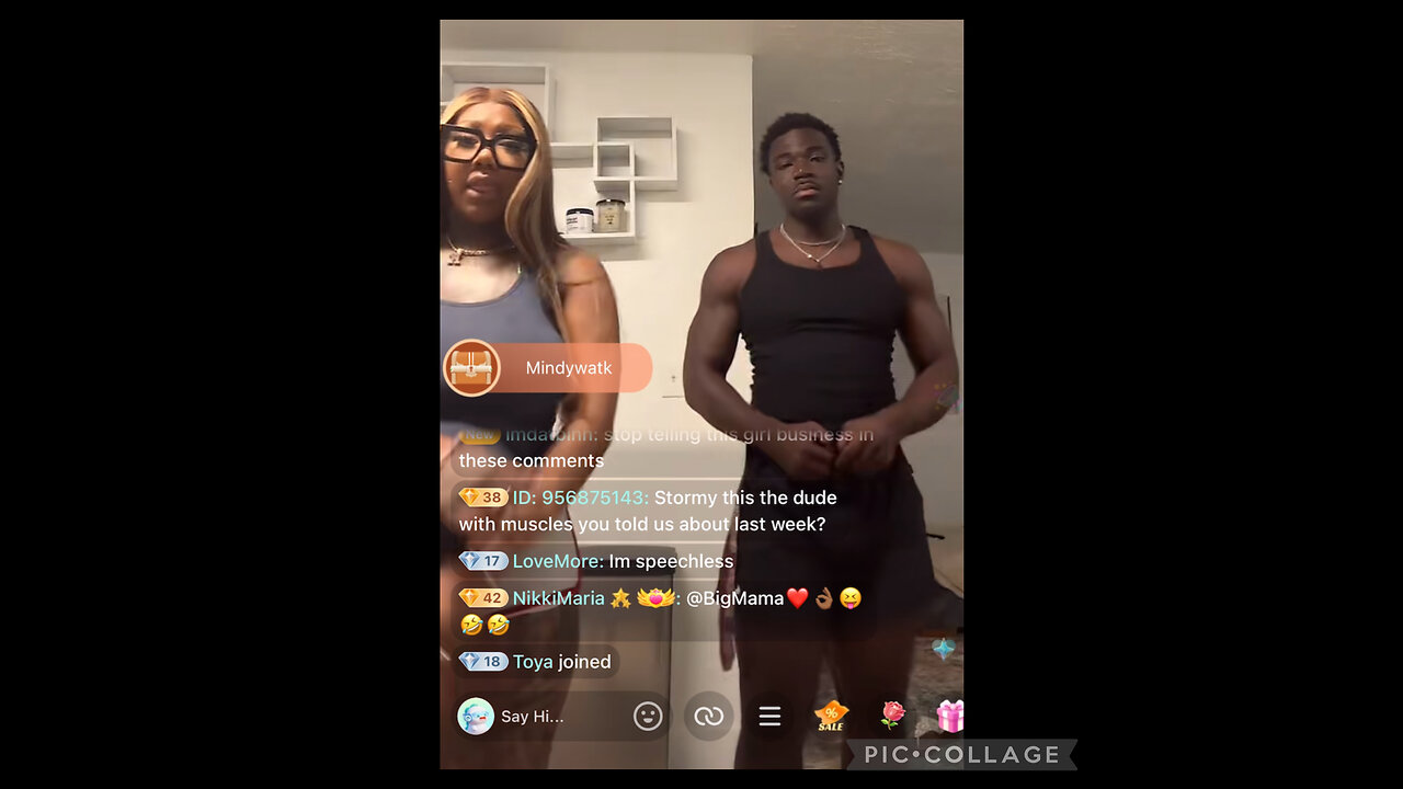 STORM GOES LIVE WITH HER “NEW MAN?” BIGO LIVE