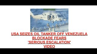 Trump The AntiChrist is Fulfilling What Daniel 8:9 Predicted 2500 Years Ago, Venezuela Tanker Seized