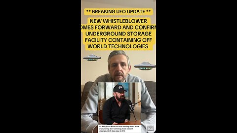 GREEN BERRET - COMES FORWARD AS NEW UFO WHISTLEBLOWER