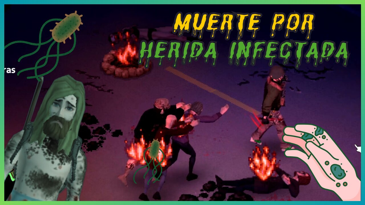 ¡La infección ganó! Muerte por herida infectada en Project Zomboid 🧟🔥