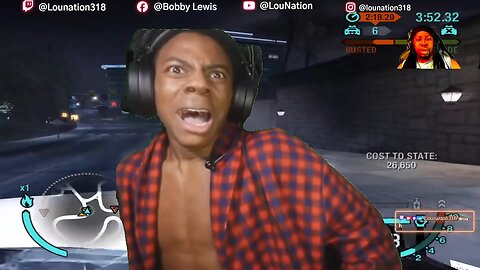 Running from the cops (NFS Carbon)