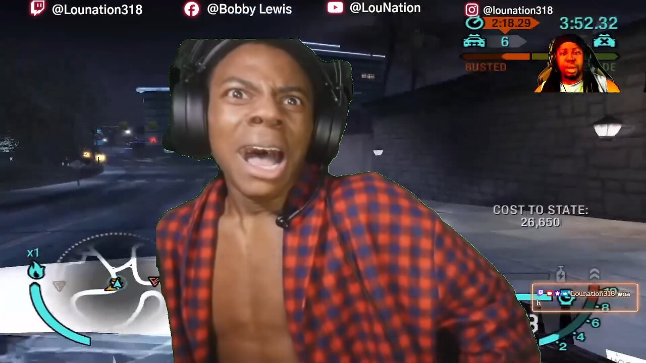 Running from the cops (NFS Carbon)