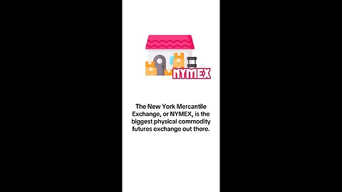 What is NYMEX? New York Mercantile Exchange