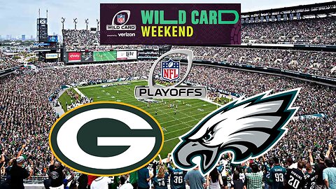 Packers @ Eagles WILD CARD WEEKEND LIVE REACTION & COMMENTARY #nfl #packers #eagles #wildcard