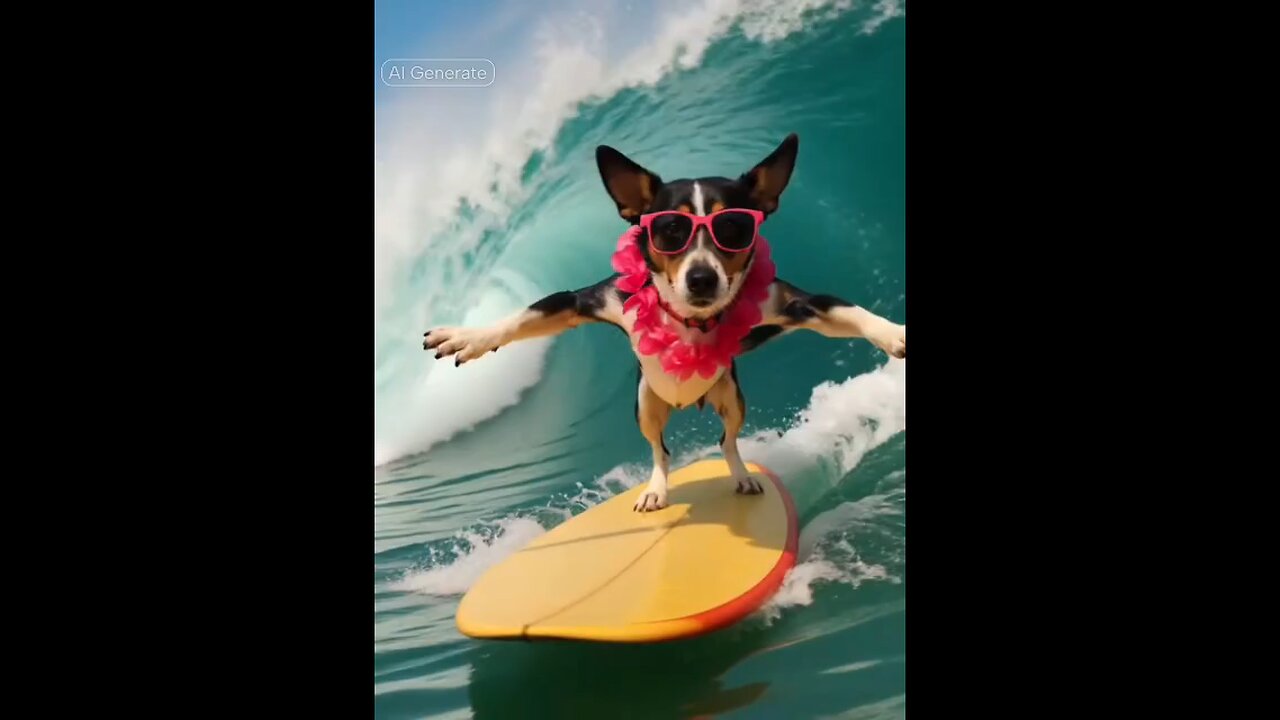 Surfing Doggie