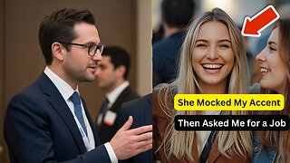 She Mocked My Accent — Then Asked Me for a Job