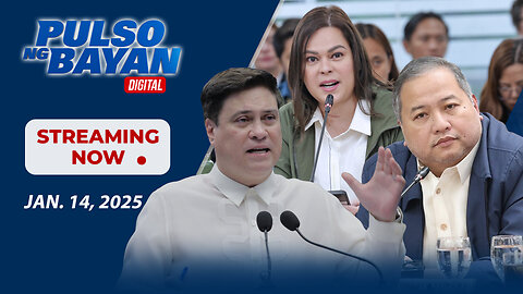 LIVE: Pulso ng Bayan kasama si Admar Vilando at Jade Calabroso | January 14, 2026