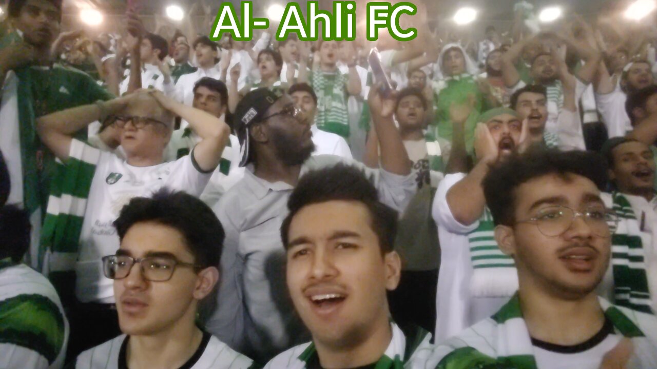 When You Sit With The Best Fans Of SaudiArabia!