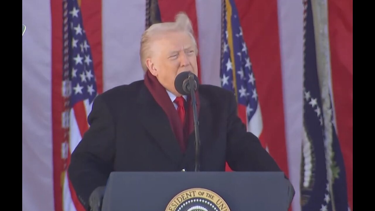 Trump Veterans Day speech