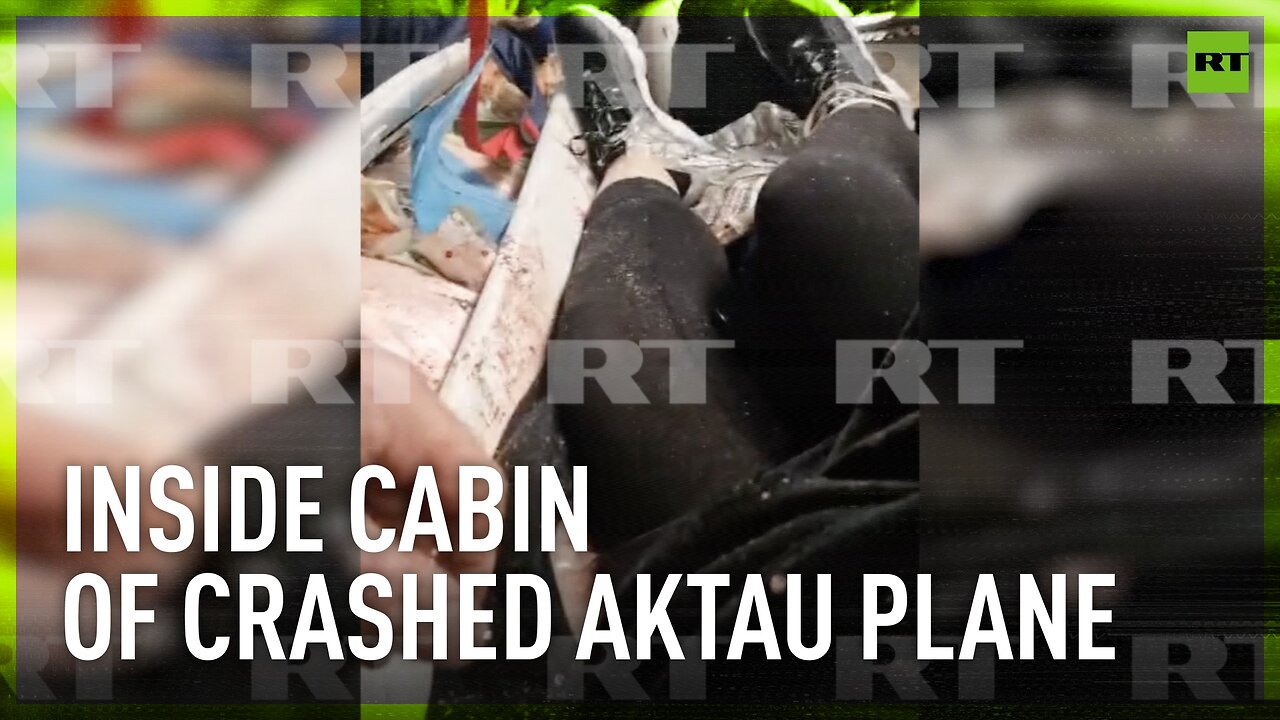 Surviving passenger from Aktau plane crash manages to capture footage of inside cabin