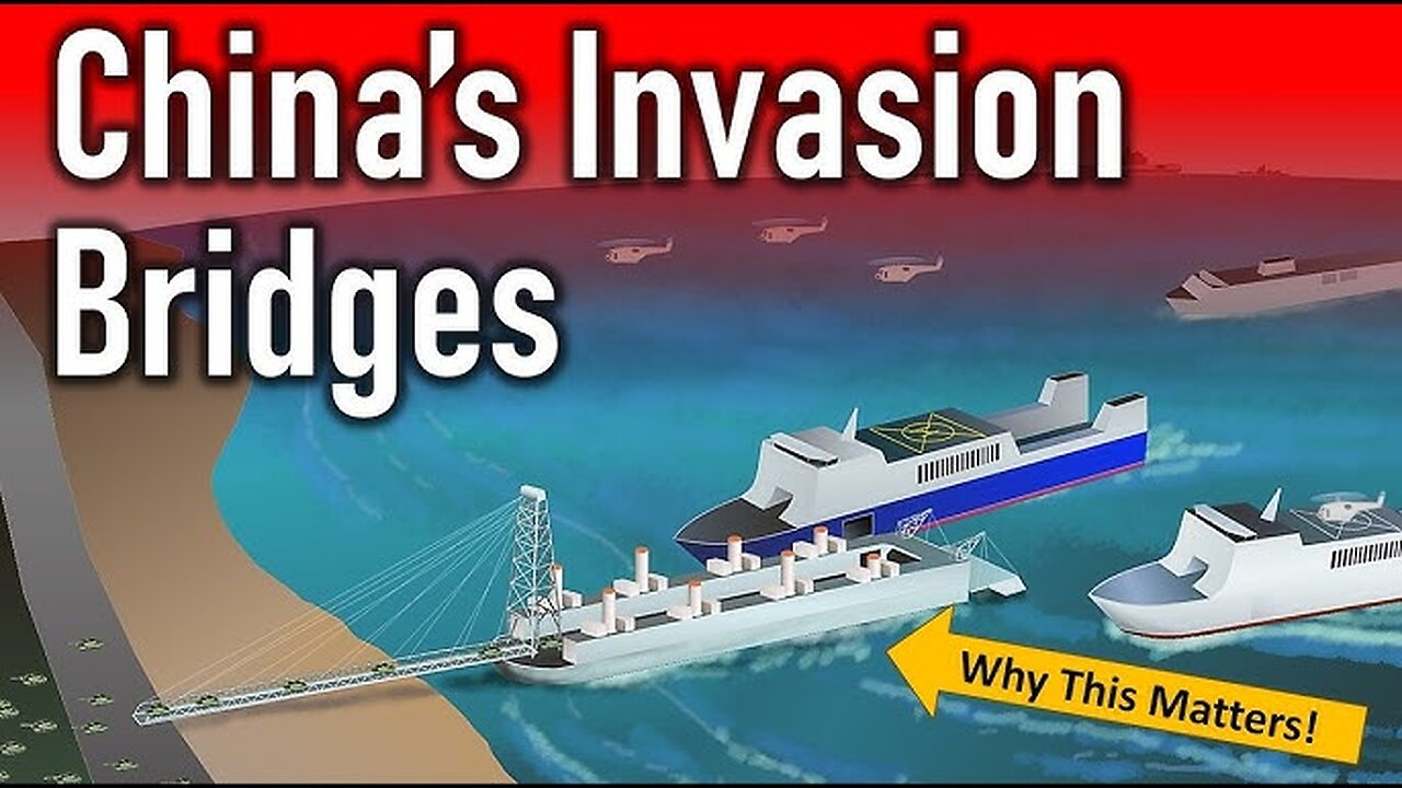 China builds landing barges to invade Taiwan, the navy is also ready to attack