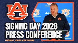 Alex Golesh Breaks Down Auburn’s Transfer Portal, Recruiting & Staff | National Signing Day