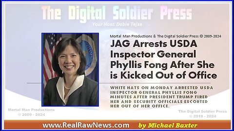 JAG Arrests Nasty, Vicious, unAmercian USDA Inspector General Phyllis “Fong” After She Gets Kicked Out of Office