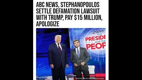 FAKE NEWS ABC CURBSTOMPED 🥾 BY PRESIDENT DONALD JOHN TRUMP