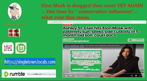 Elon Musk is dragged thru court YET AGAIN.. this time by " conservative influenser"...what ??