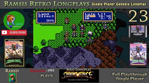 Shining Force | 1993 | GEN | Episode 23 | Full Playthrough and Let's Play | Chapter 6 | #23