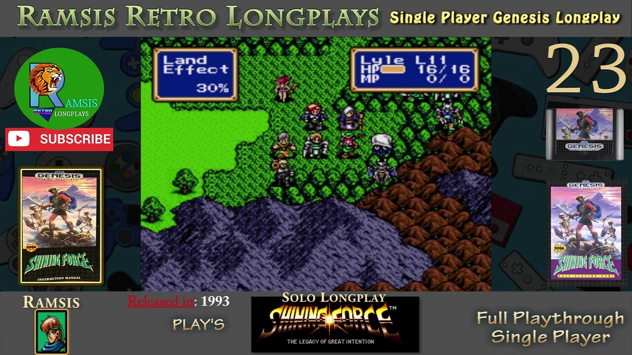 Shining Force | 1993 | GEN | Episode 23 | Full Playthrough and Let's Play | Chapter 6 | #23