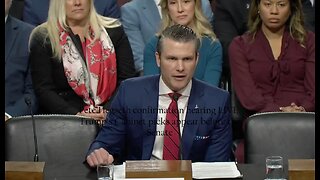 Tuesday Work Antics in the Nickel (1/14/25) Pete Hegseth Confirmation Hearing