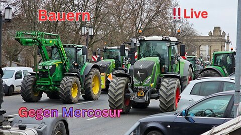 Live:🛑Bauern protestieren gegen Mercosur-Abkommen-Berlin; 170126