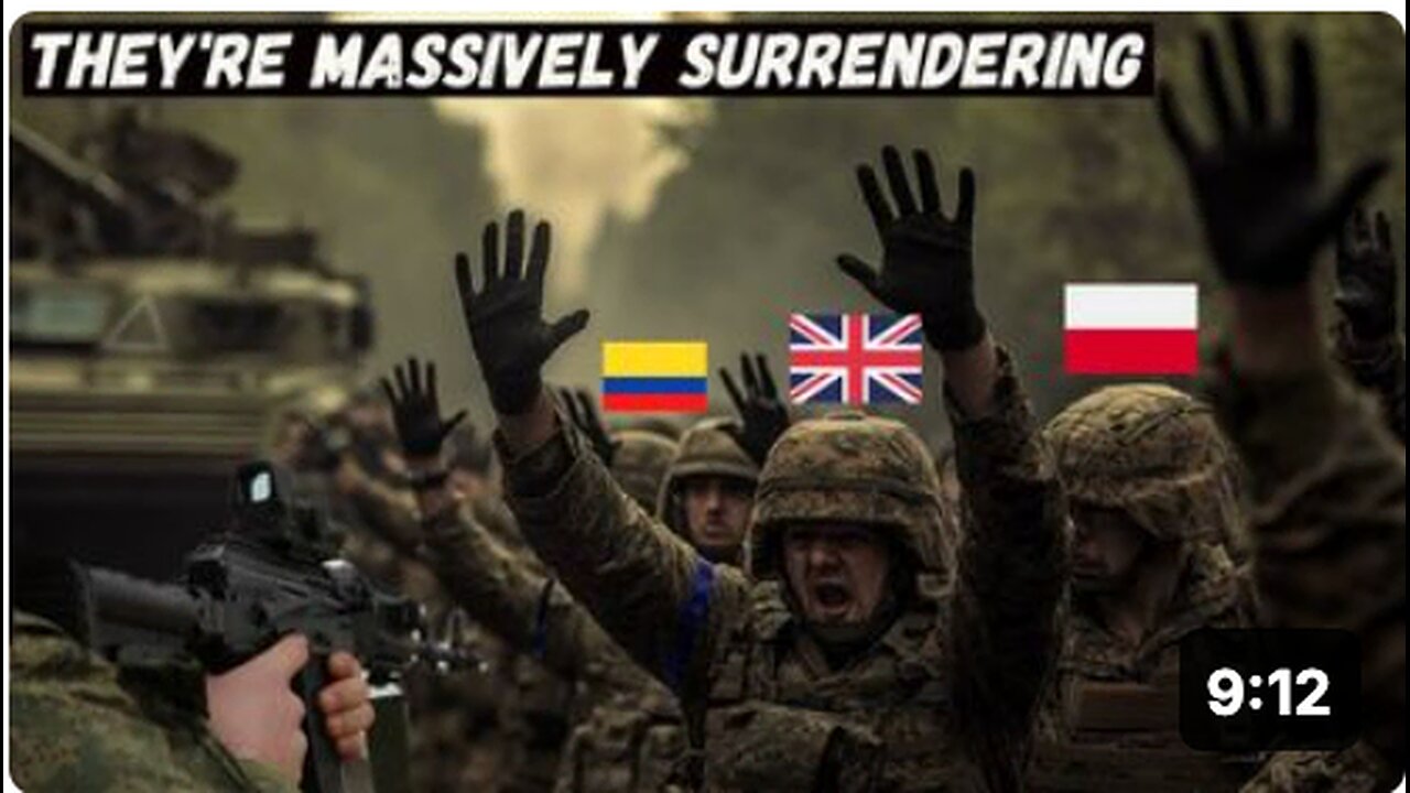 We Don't Want To Die For KURSK: British, Polish, & Colombian Mercenaries Began To Surrender En MASSE