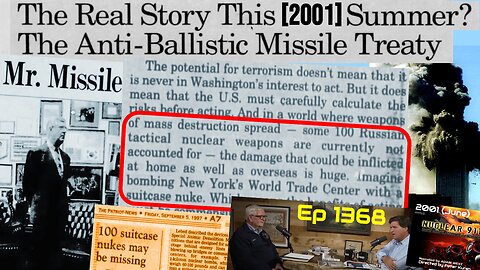 Suitcase nukes and 9/11 (and more, Sunday longstream Ep 1368)