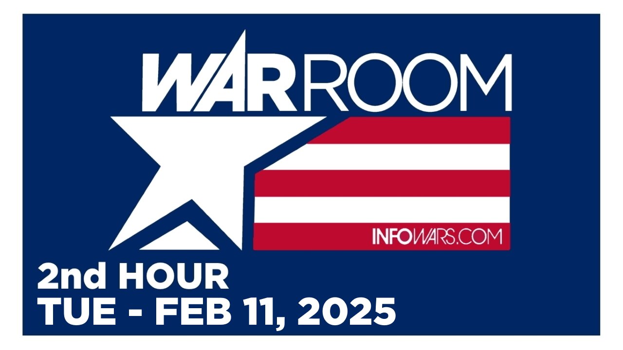 WAR ROOM [2 of 3] Tuesday 2/11/25 PARDONED J6er ELIAS COSTIANES STILL GOING TO PRISON | ROGER STONE