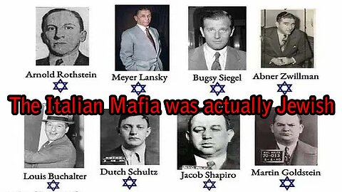 The Enormity of Crime committed by Jews has been Hidden by Infiltrating & Blaming other Cultures ✡