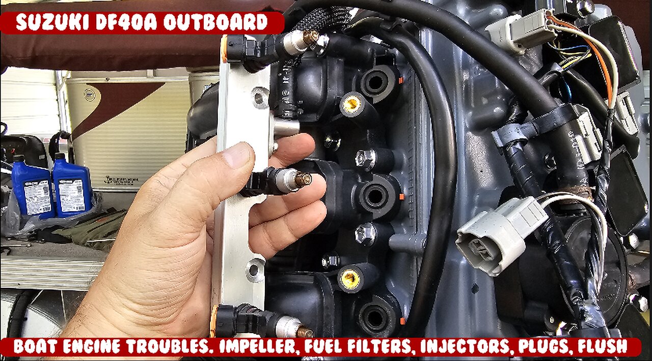 Help out! Suzuki DF40A trouble, Impeller, fuel filters, Injectors, coil packs, fuel line and more