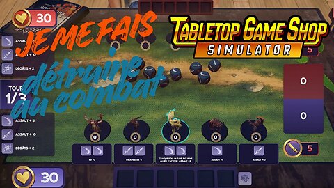 Tabletop Game Shop Simulator - Premier combat, première défaite