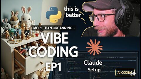 Vibe Coding Ep1: More Than Sorting Your Rabbit Collection, Claude Setup 🤖