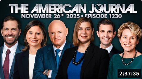 The American Journal: FBI Counterterrorism Division Opens Inquiry Into “Seditious Six” Sen. Slotkin & Trump Admin “DOGEing” The UN, Already Saving USA $1 Billion - FULL SHOW - 11.26.2025