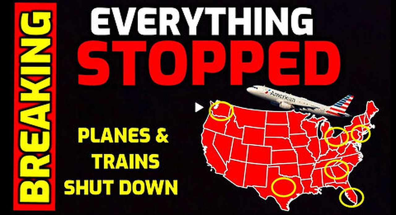 Breaking: Massive "Glitch" Hits before Christmas - Planes Grounded & Trains Shut Down!