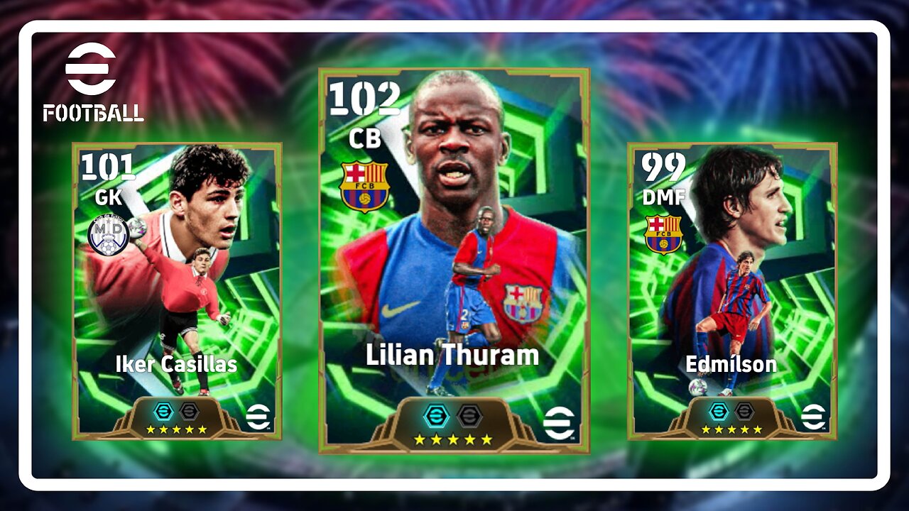 Lilian Thuram Barcelona Debut In eFootball Sunday Update | eFootball | Update