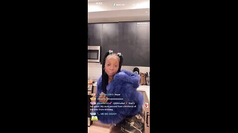 21BADBIHH TURNS UP BEFORE HER BDAY AT MIDNIGHT BIGO LIVE