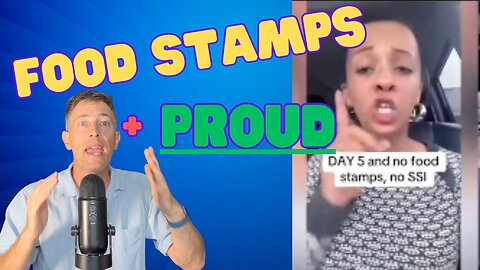 I'm on Food Stamps + PROUD of It! You OWE ME! Where is the Shame??