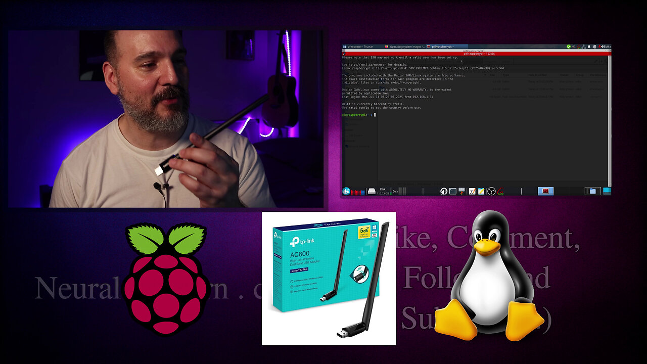 TP-Link AC600 USB WiFi on Raspberry Pi - How to Compile and Install the Driver from Source (Works!)
