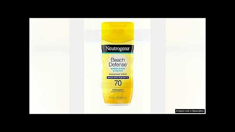 Neutrogena Beach Defense Water-Resistant Face & Body SPF 70 Sunscreen Lotion Review