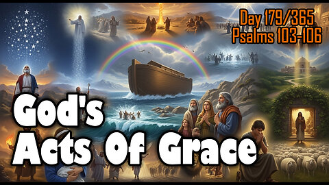 Day 179/365 - The Blessing, Creation & The History of Forgetfulness #bible #psalms