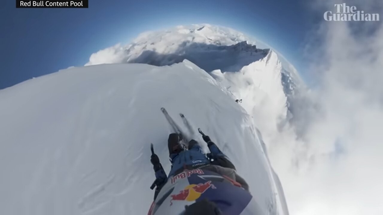 Polish skier becomes first person to climb Everest and ski down without extra oxygen