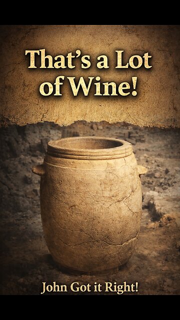 “The First Miracle: Water Into Wine”