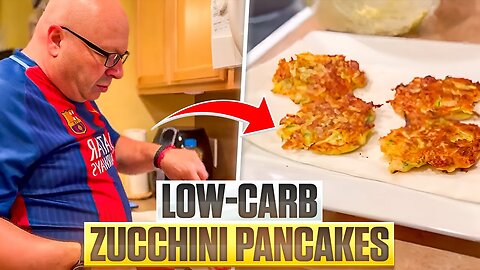 Low-Carb Zucchini Pancakes That Taste Amazing! 🥞