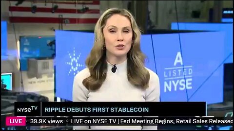 🇺🇸 📢 The NYSE has announced that Ripple USD ($RLUSD) will officially start trading! 💹