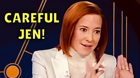 LMAO! Jen Psaki sees multi-MILLION dollar lawsuit flash before her eyes, immediately BACKS DOWN! 😂