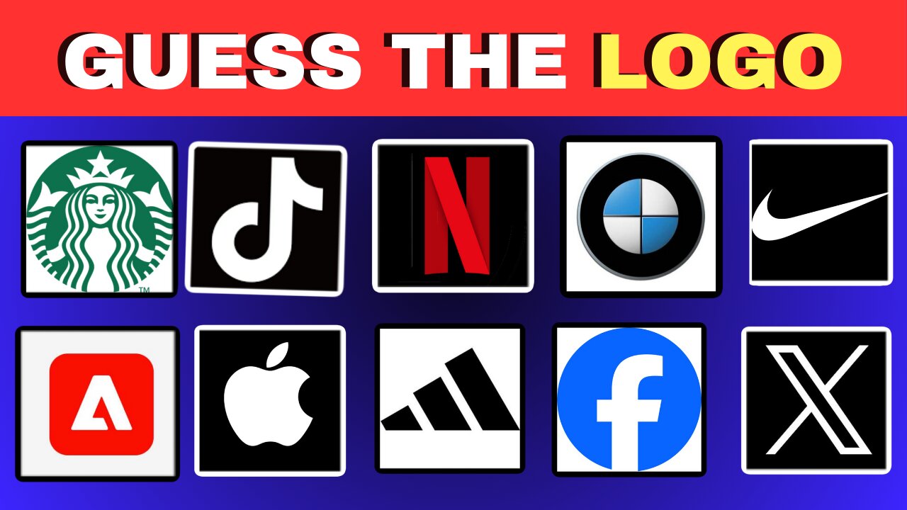 Guess the Logo in 3 Seconds | 30 FamousLogos |Logo Quiz 2025