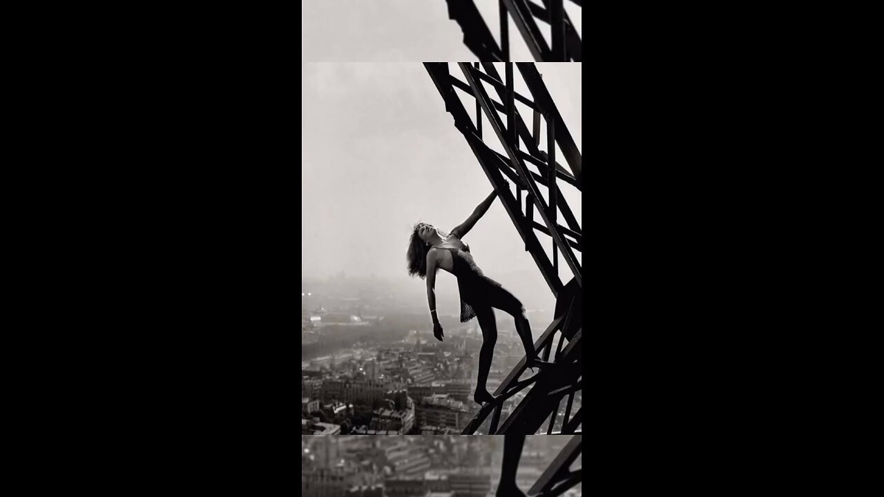 Tina Turner Hangs from the Eiffel Tower (1989) – A Moment of Pure Fearless Artistry 🎤🇫🇷